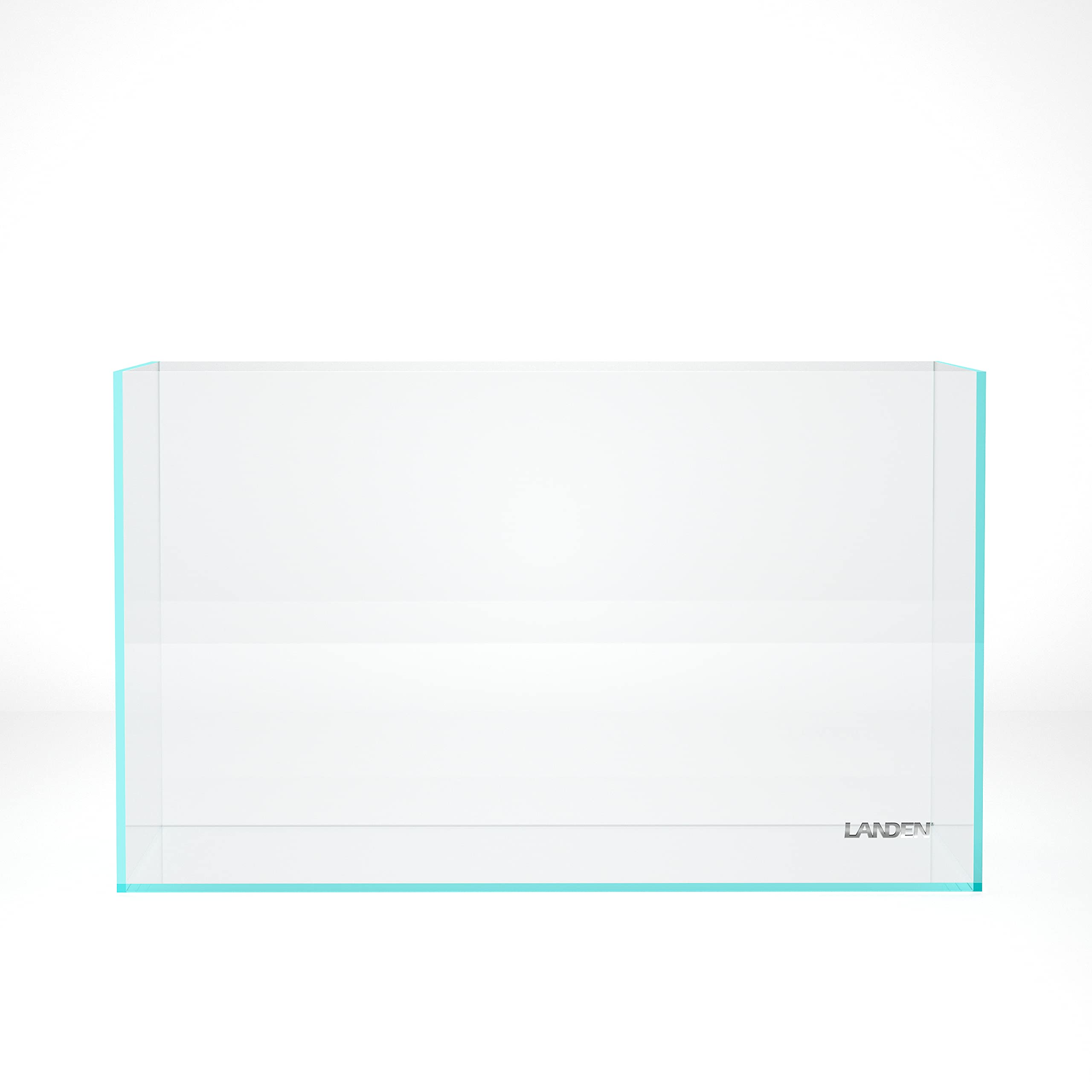 Landen 60P rimless aquarium front view for bezel-less immersion and clear visibility.