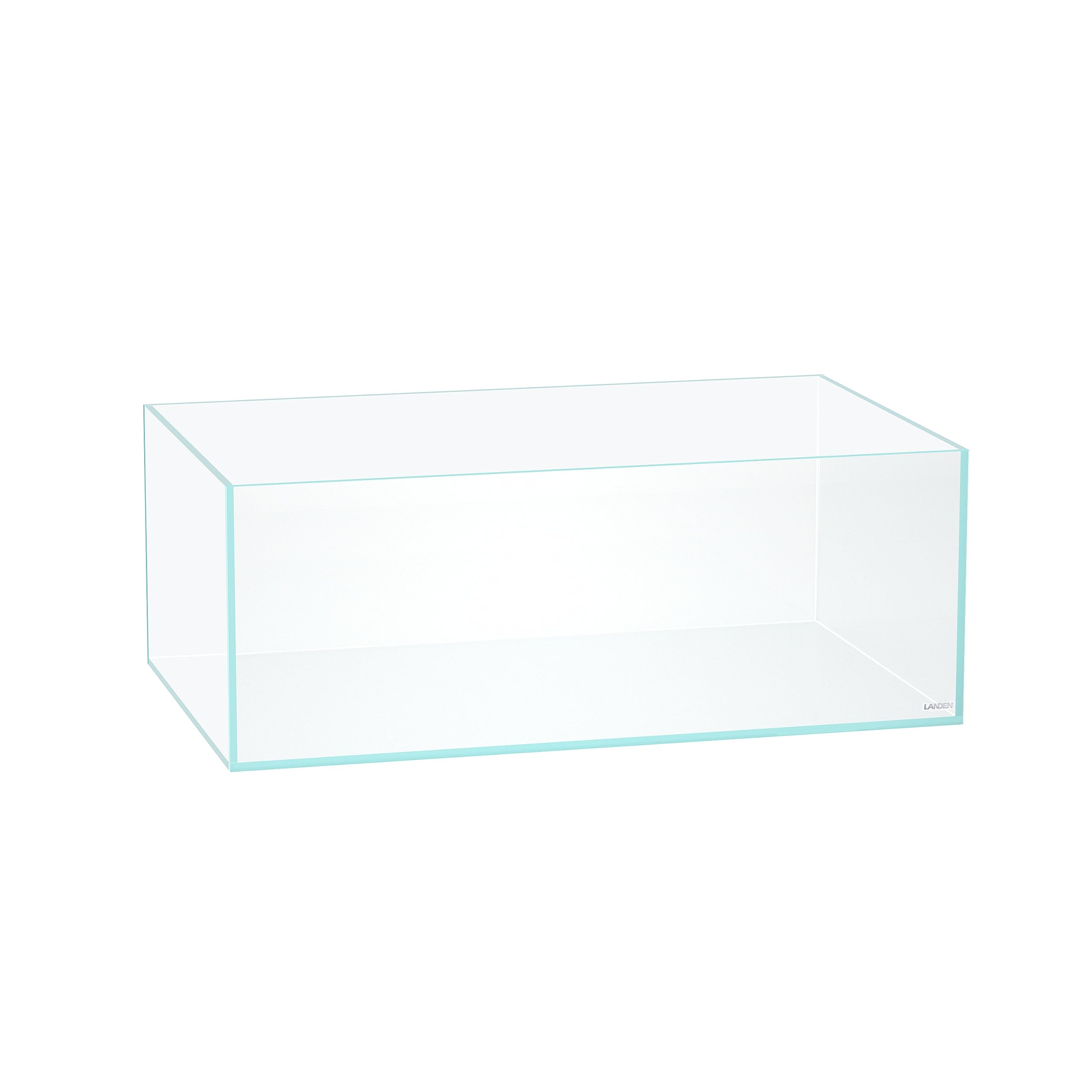 LANDEN 75S rimless close-up highlighting minimalist aesthetic