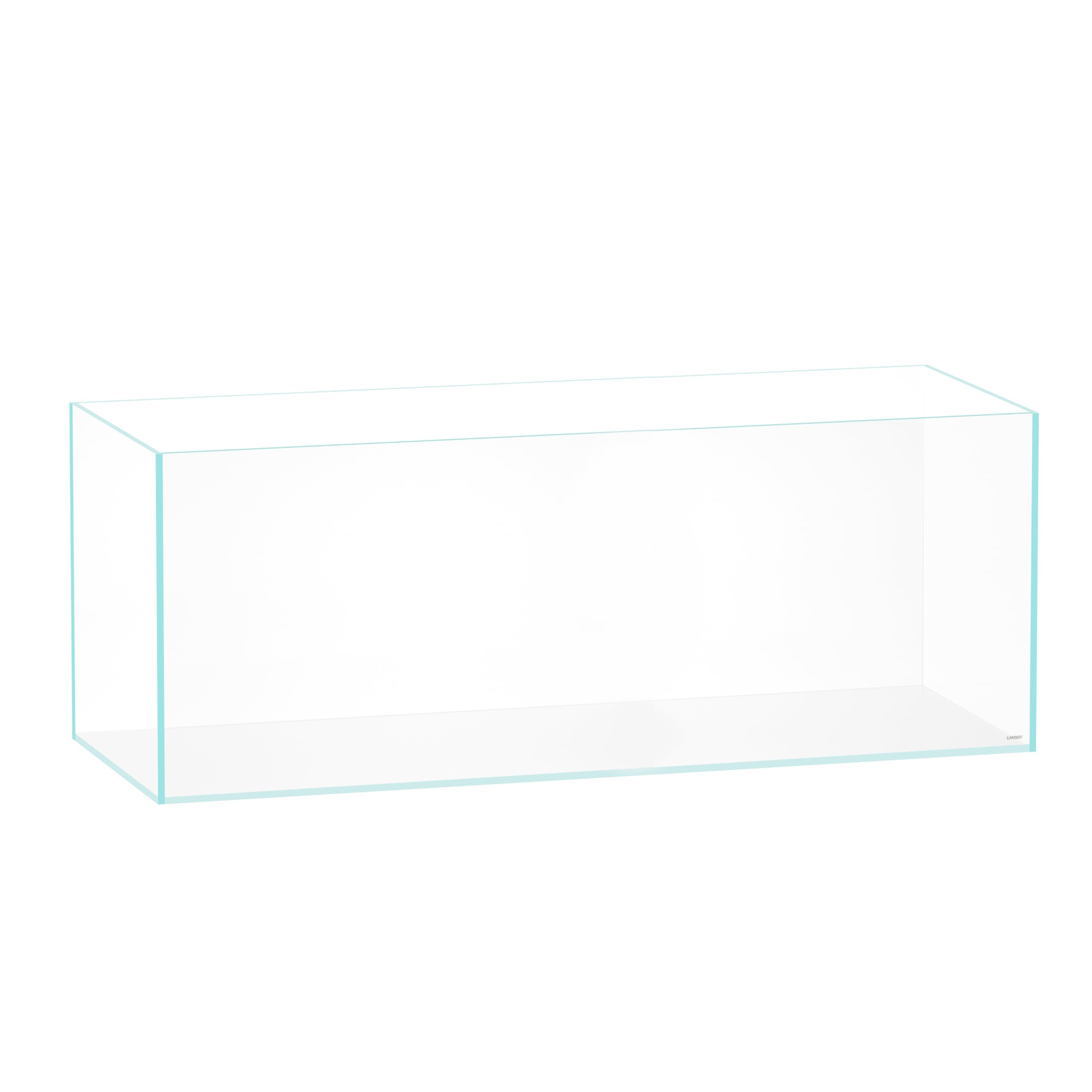 LANDEN 90L low-iron glass delivers crystal clarity for vibrant plants and fish.