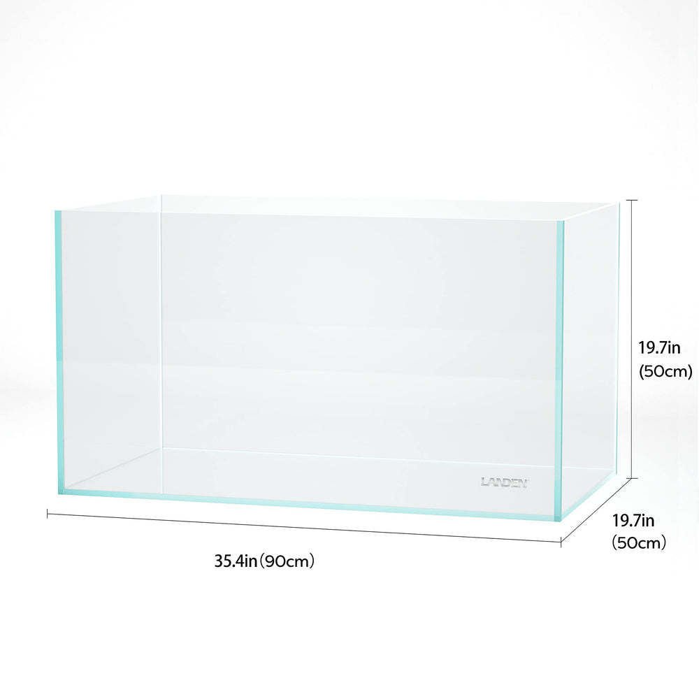 LANDEN 90P low-iron 10mm glass for brighter colors and clarity.