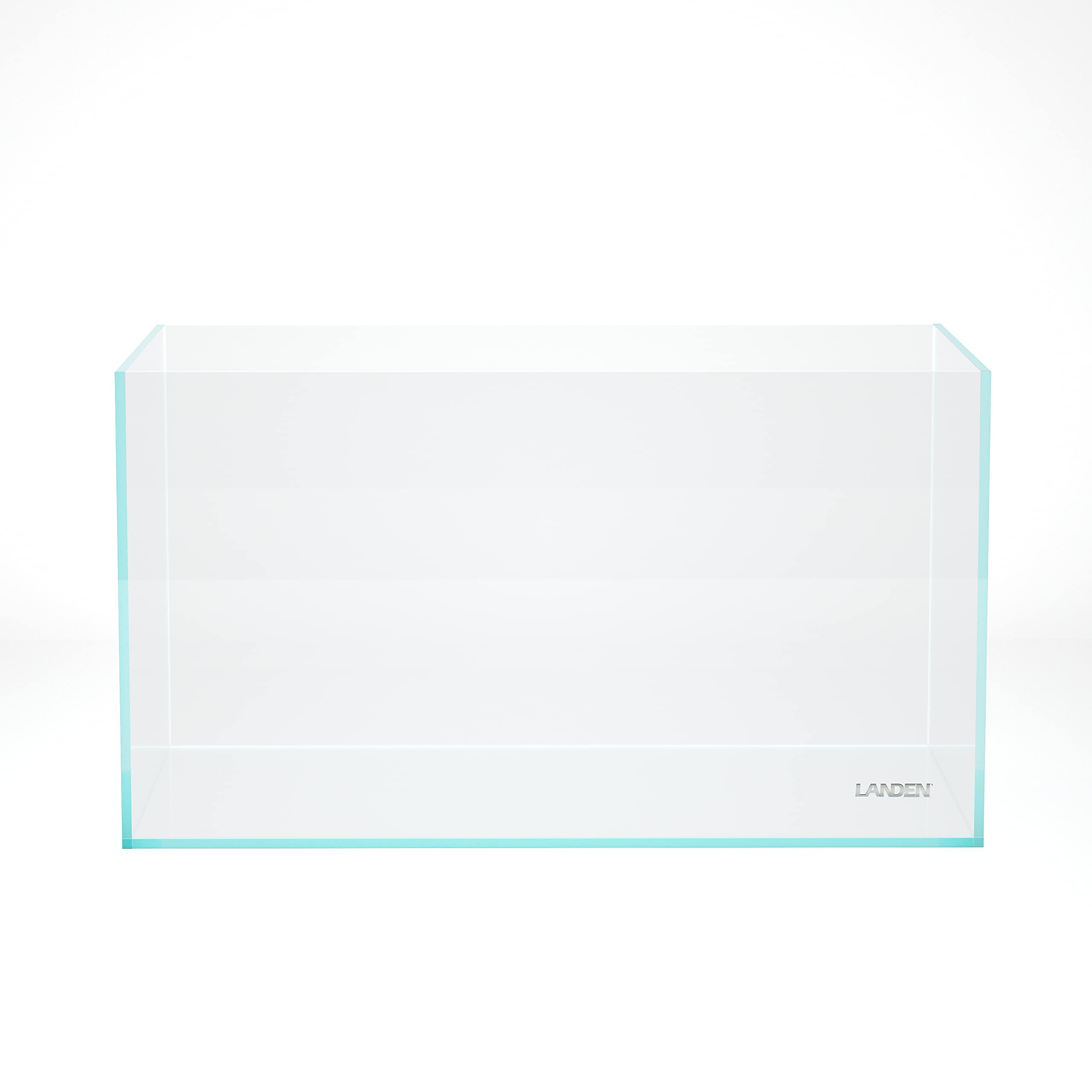 LANDEN 90P rimless tank—wide immersive viewing with bezel-less design.