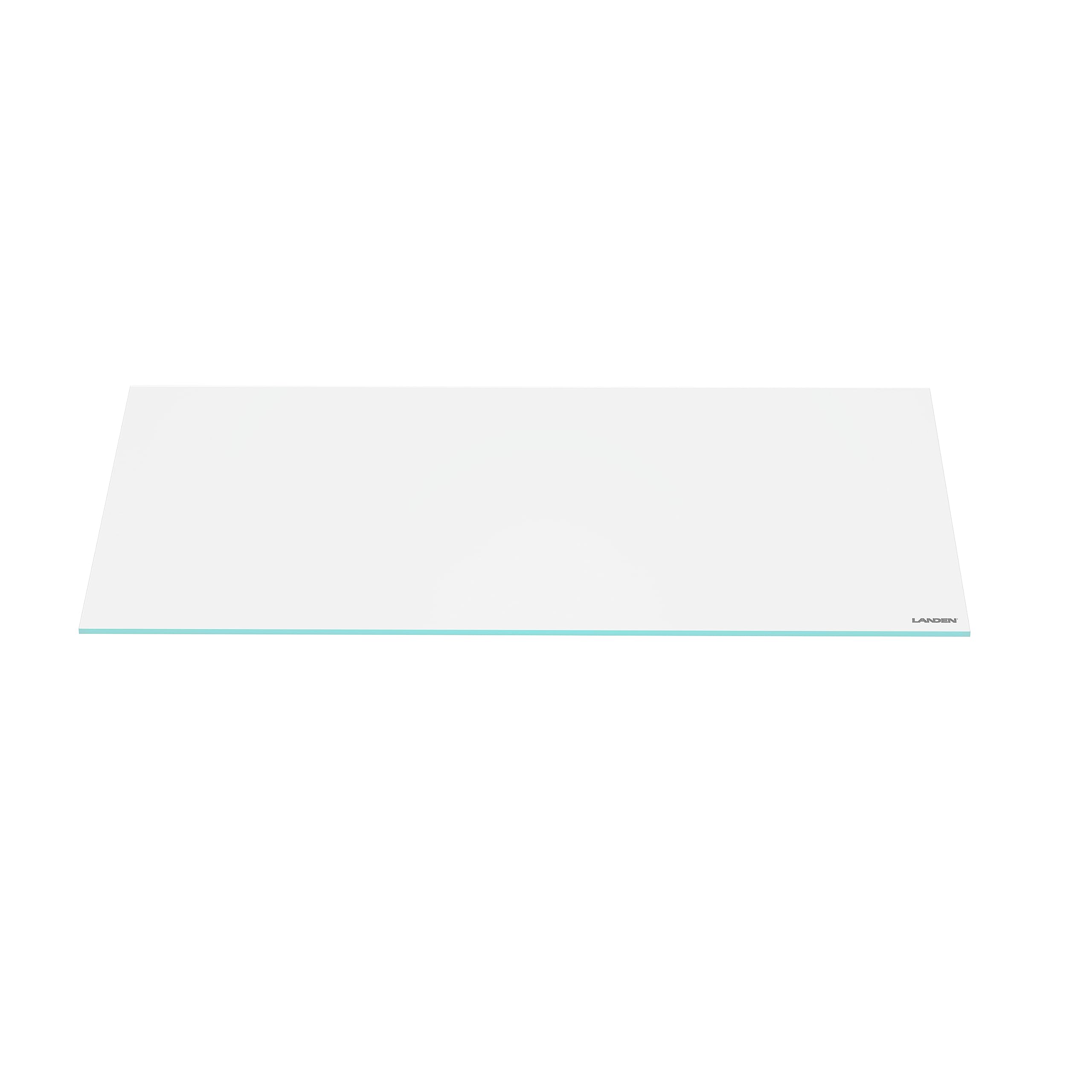 LANDEN aquarium lid with 4 clips secures placement and reduces accidental displacement during maintenance.