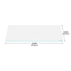 LANDEN 576x352mm lid precisely fits compatible tanks for a clean, streamlined appearance.
