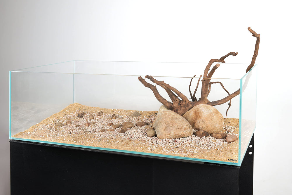 LANDEN Betanu sand complements aquariums with soft light color.