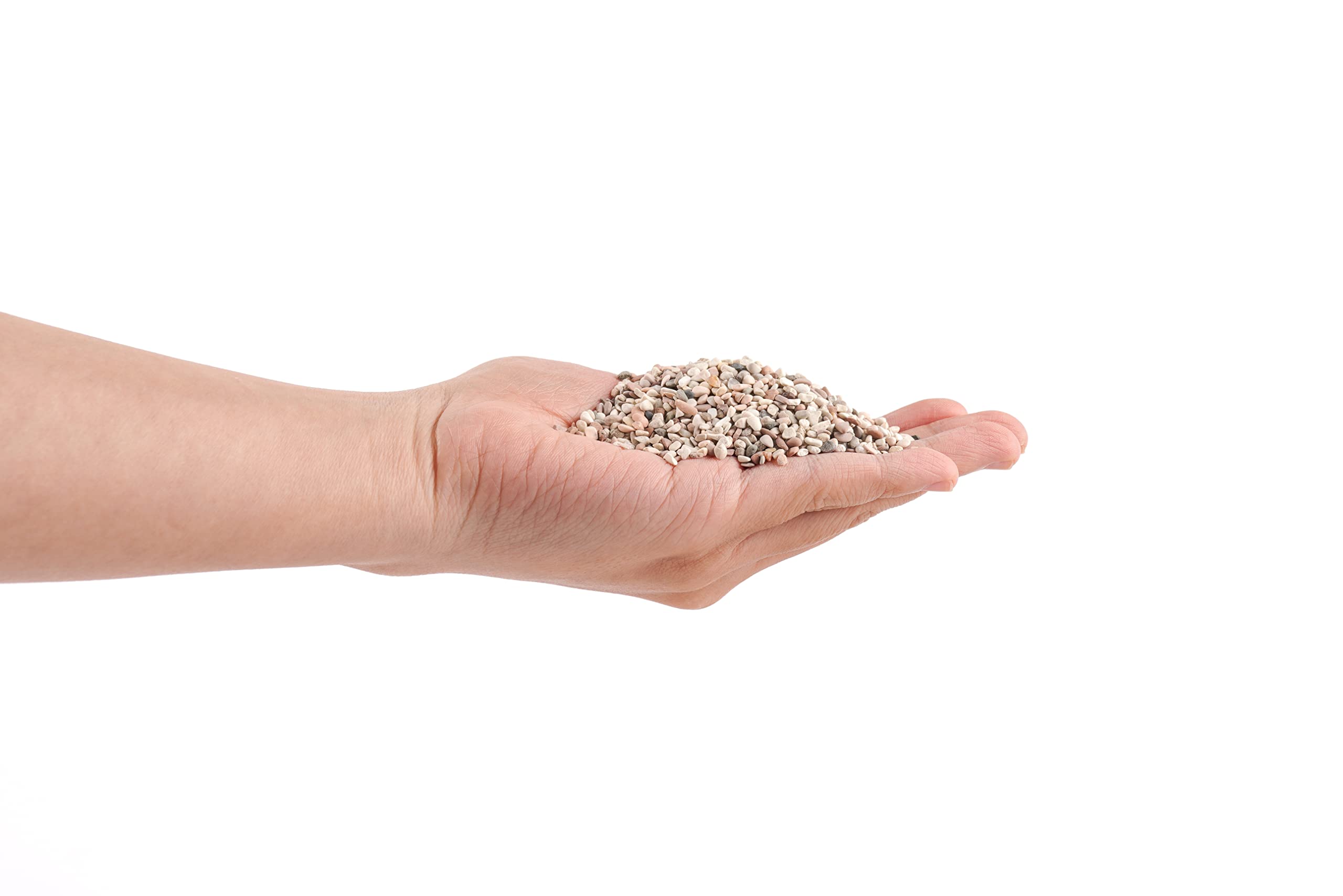 The LANDEN Betanu Aquascape Sand packaging-3-2kg indicates vacuum-packed freshness for shipping and storage.