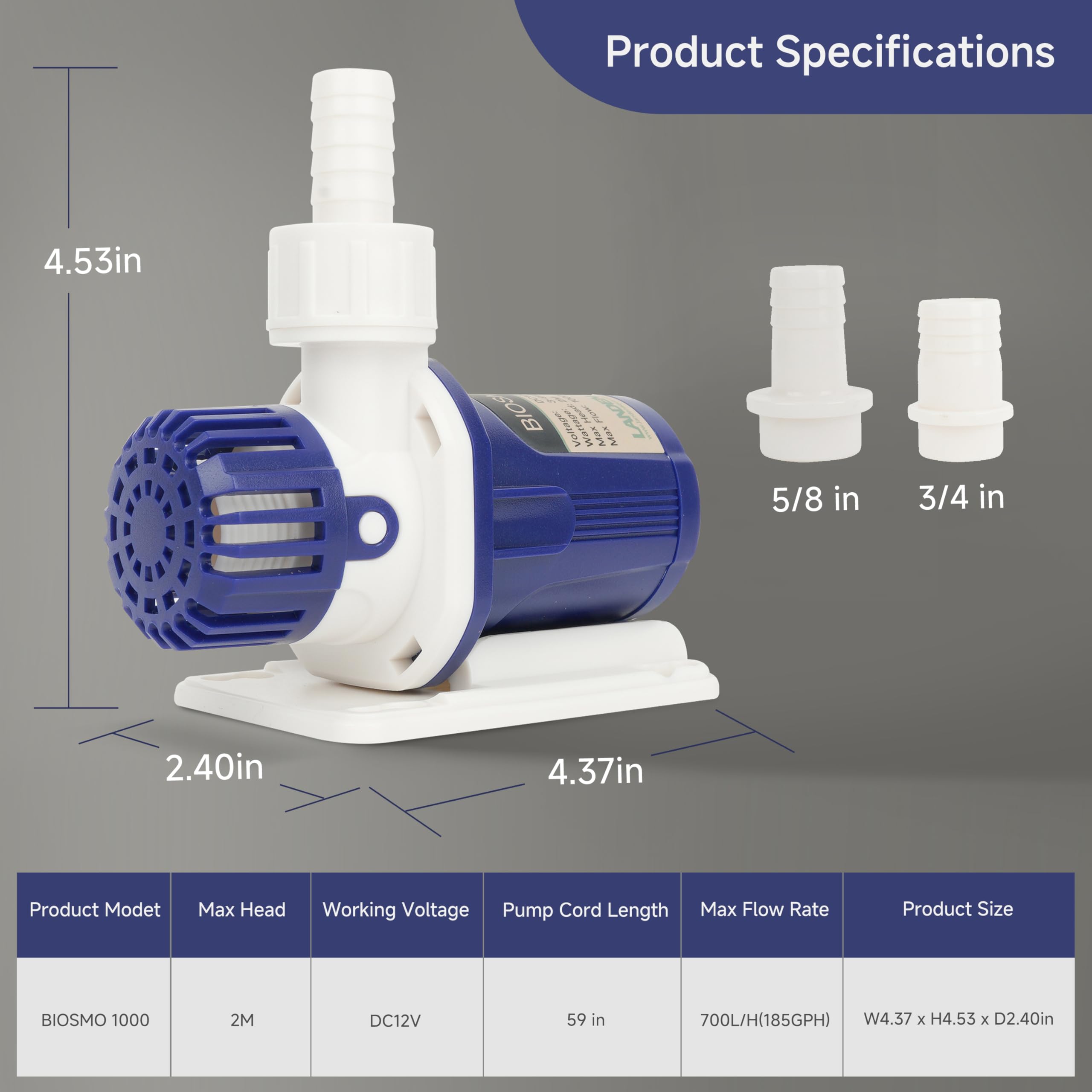 LANDEN BIOSMO external controller enables precise three-mode operation and varied flow.