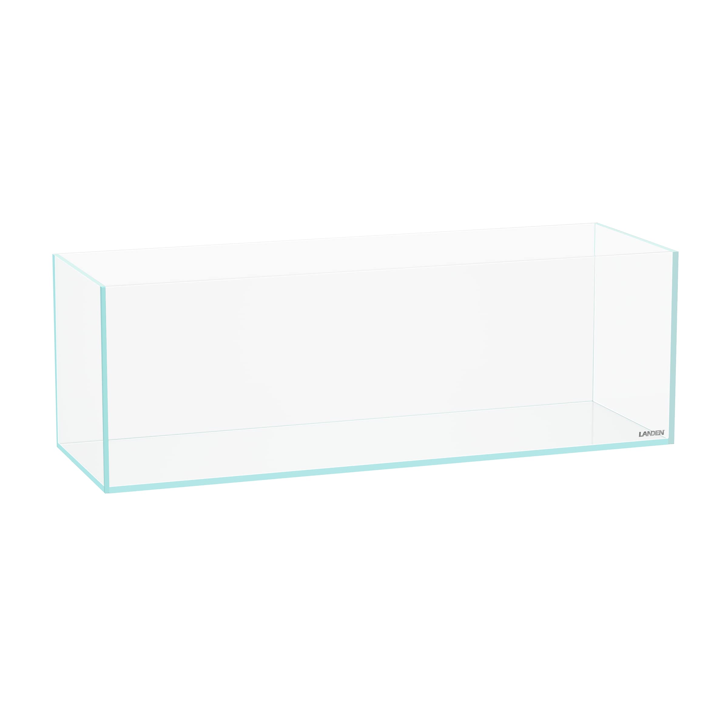 LANDEN borderless seam design for a sleek contemporary aquarium look
