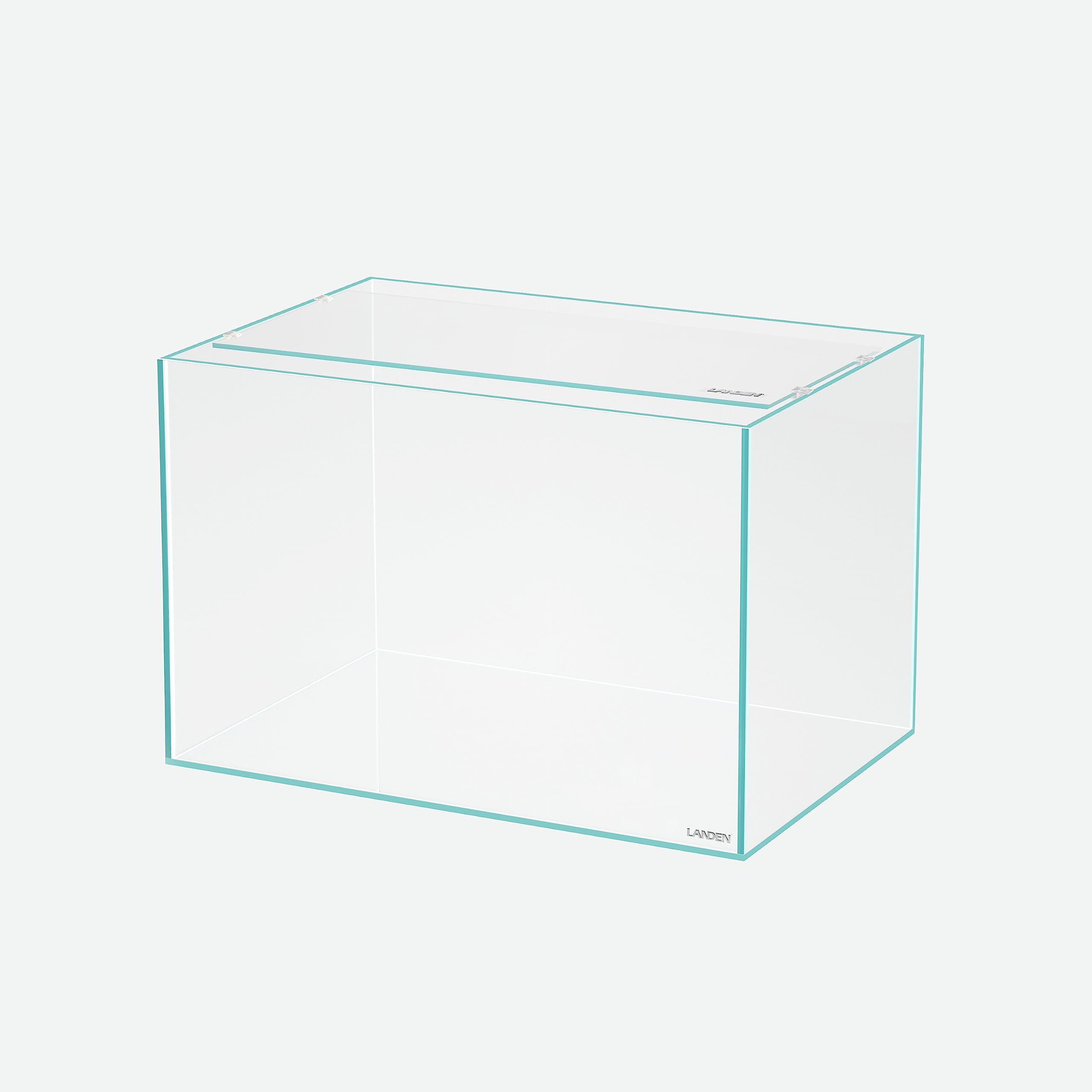 LANDEN clear glass aquarium lid in 4mm thickness for durable safety and clarity