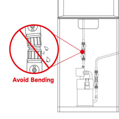 LANDEN double tab connector valve detail showing precise flow control