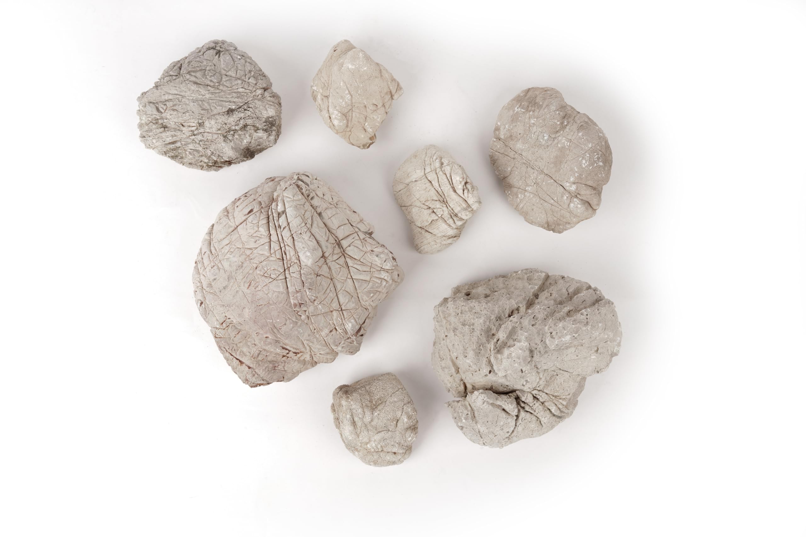 LANDEN Elephant Skin Stone texture close-up highlights natural ridges for authentic aquarium décor