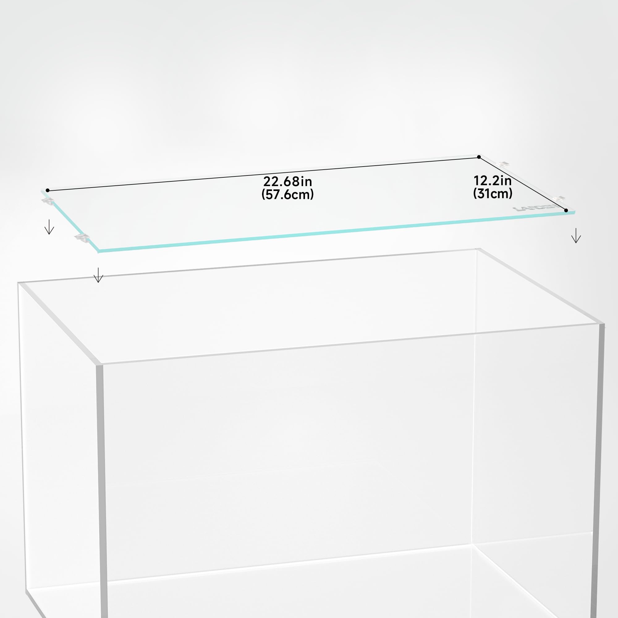 LANDEN lid clips assembled illustrate secure placement for safety and stability