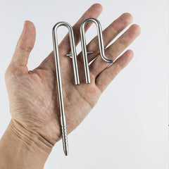 LANDEN lily pipe inflow 6mm demonstrates smooth stainless intake for better water circulation.