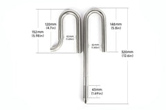 LANDEN lily pipe outflow 16mm providing even dispersion and substrate stability