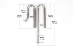 LANDEN lily pipes outflow 12mm delivers even circulation with minimal glare