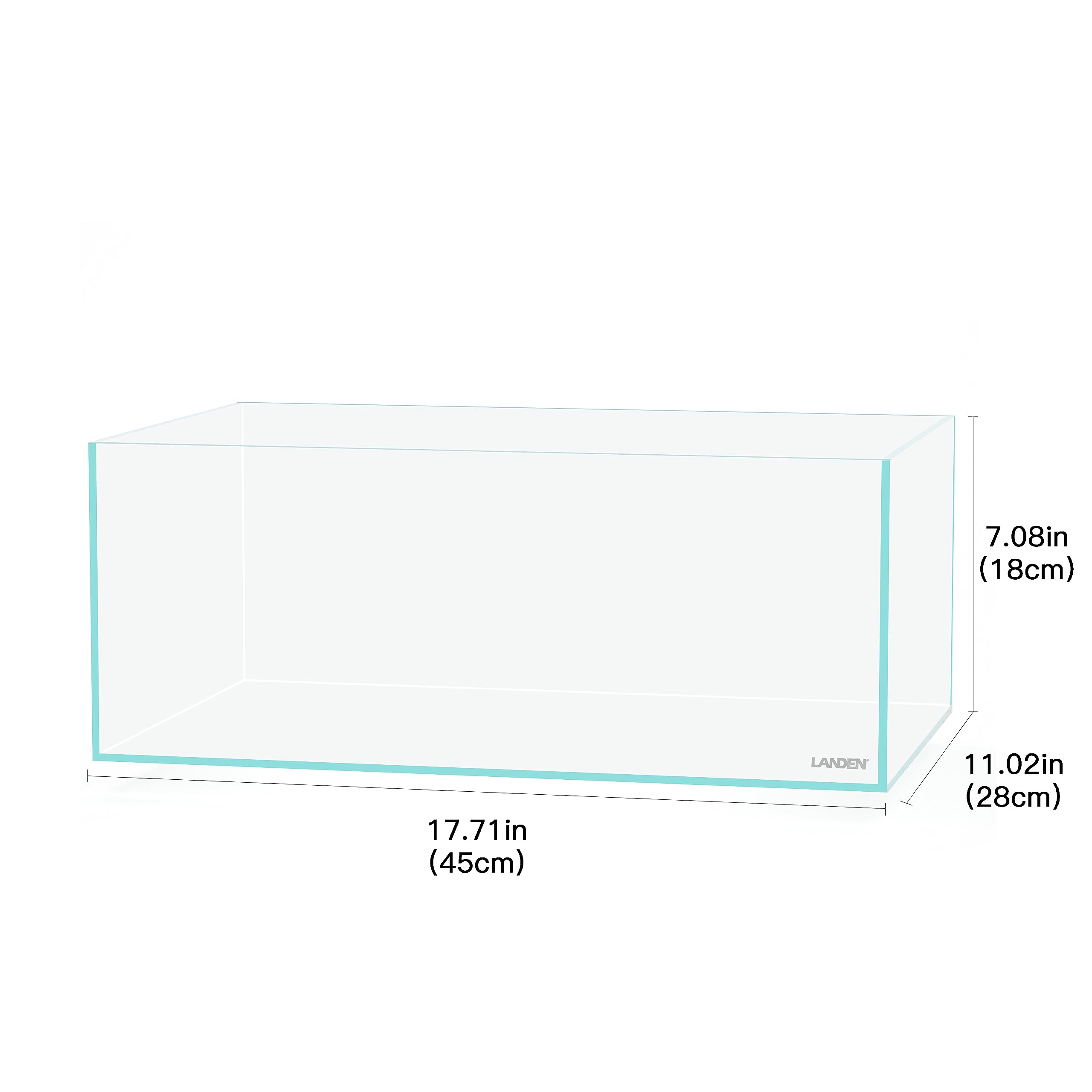 LANDEN 45S low-iron glass offers 91 percent light transmission for clear viewing