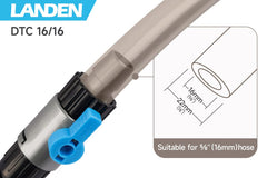 LANDEN Quick Release Valve 16/16 detail ideal for fast maintenance.