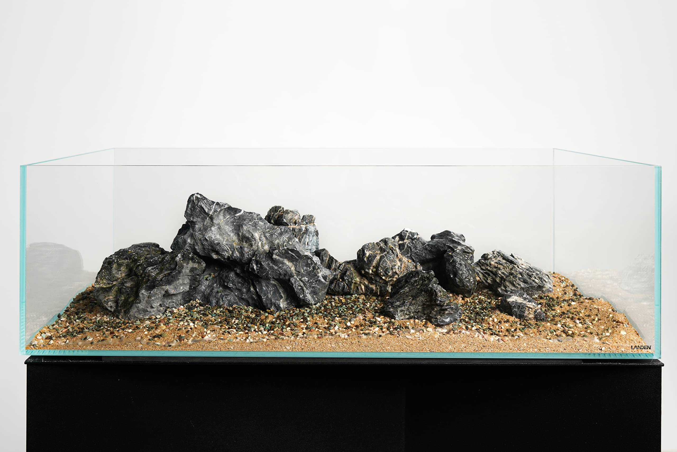 LANDEN Seiryu Stones natural gray texture adds authentic rugged appearance.