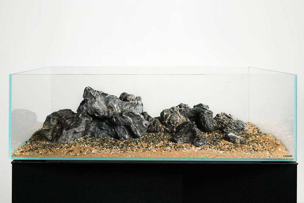 LANDEN Seiryu Stones natural gray texture adds authentic rugged appearance.