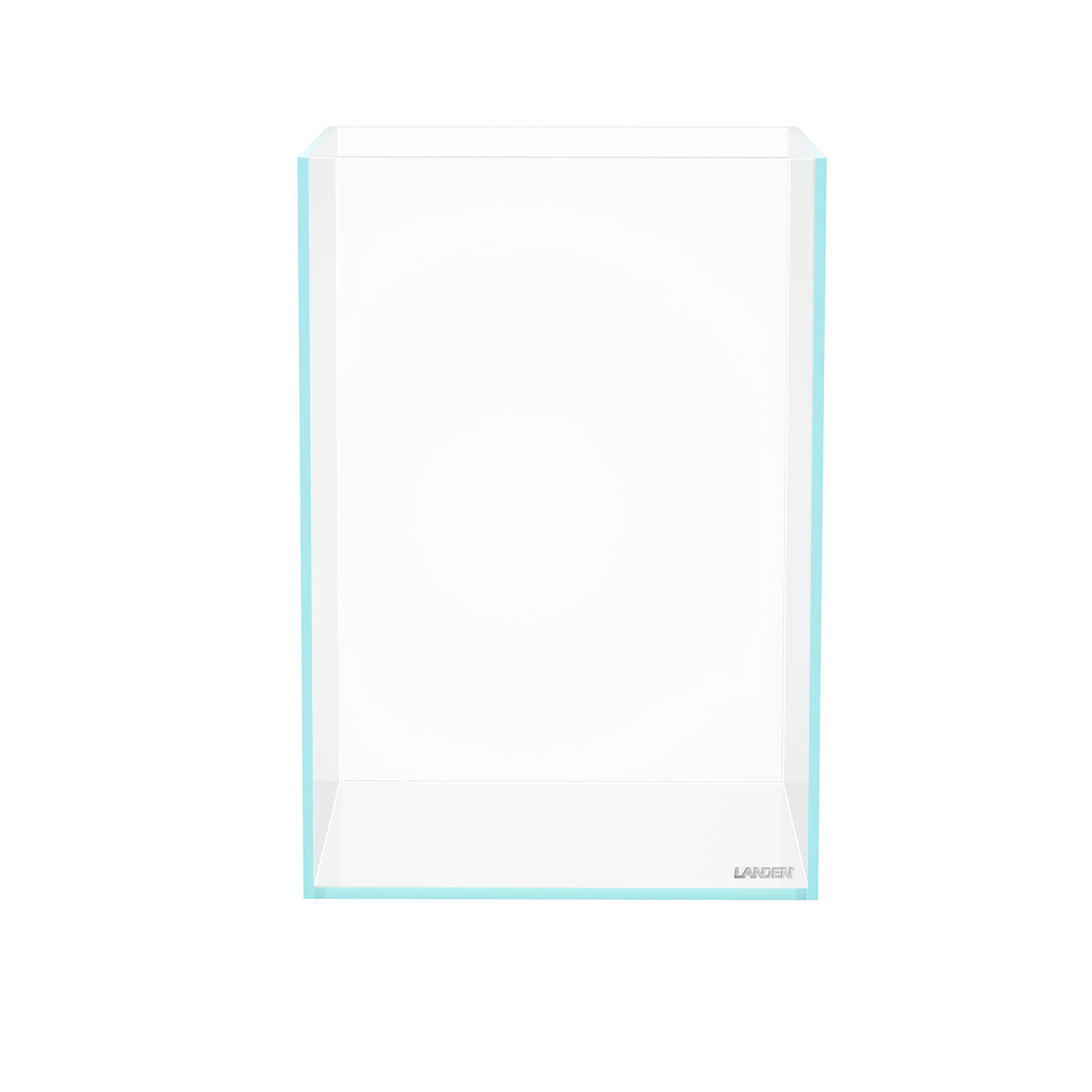 LANDEN clear 91% glass close-up reveals true colors with minimal tint