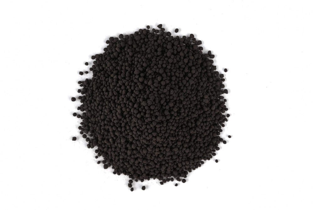 LANDEN THRIVA rainforest black substrate bed detail shows nutrient-rich base for shrimp habitats.