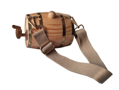 Langjitianya St Bernard barrel collar showcases smooth wood finish for classic charm