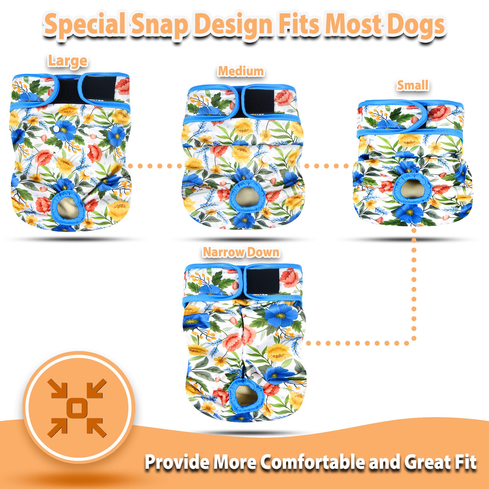 Langsprit adjustable snap design highlights back and side closures.