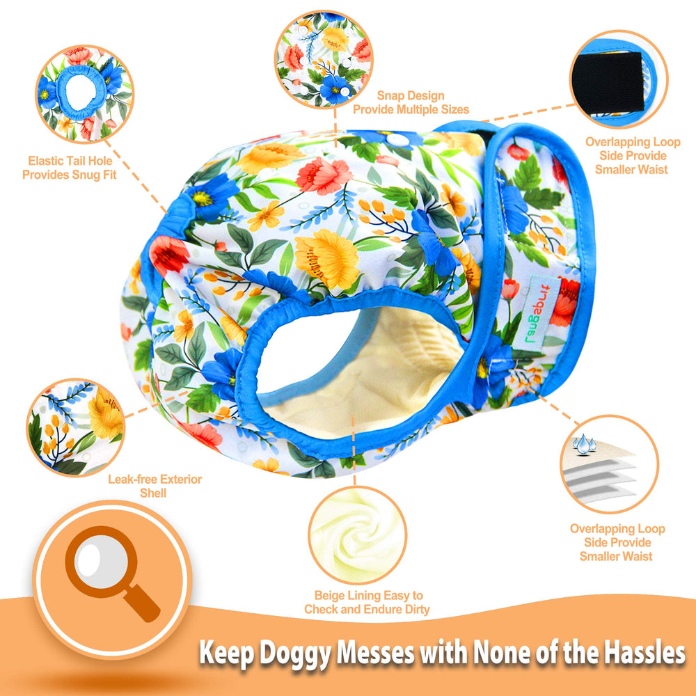 Langsprit outer TPU leak-free shell with attractive floral pattern.