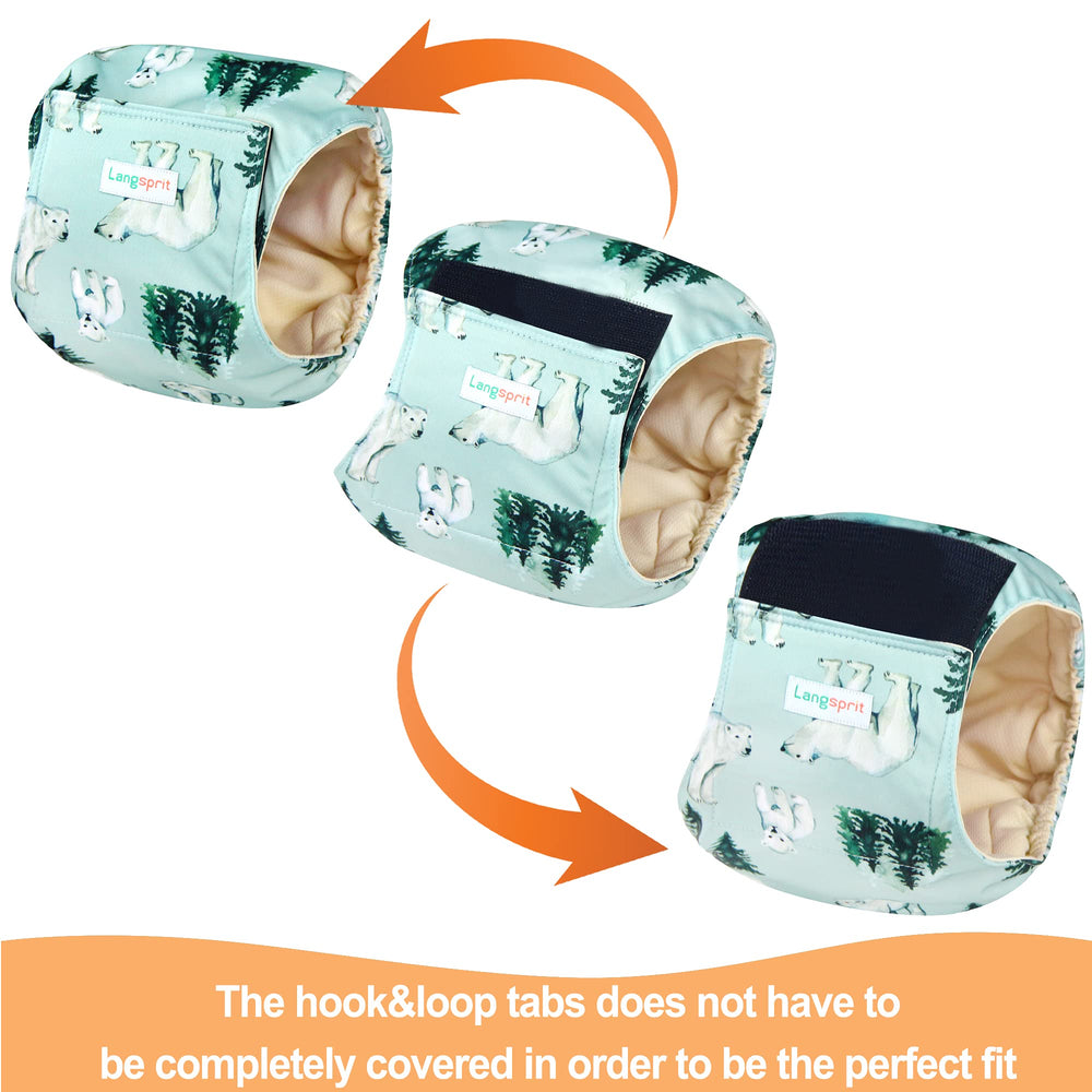 Langsprit machine-washable dog wraps simplify cleanup after adventures
