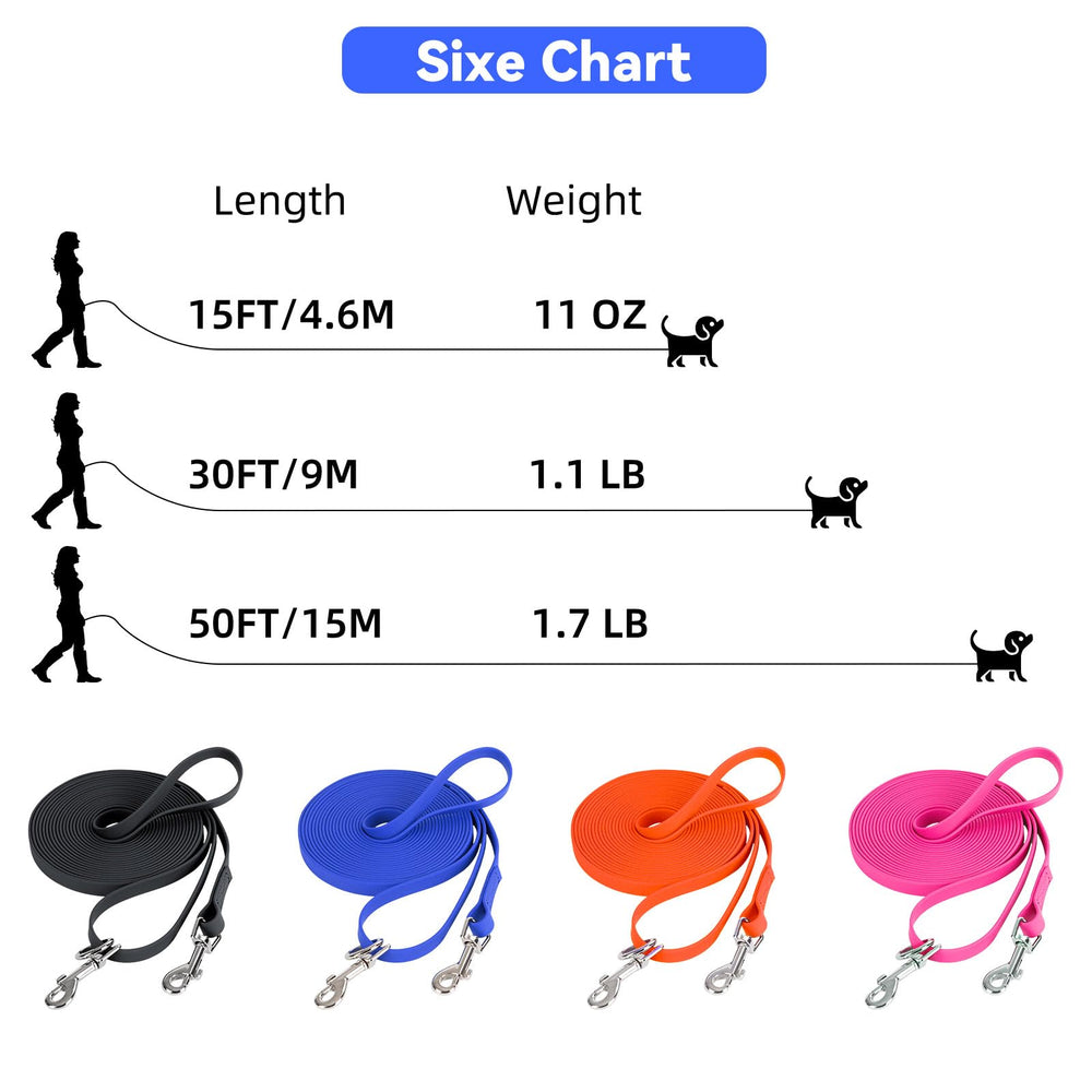 Lanwandeng outdoor dog leash supports hiking, camping, and yard training.