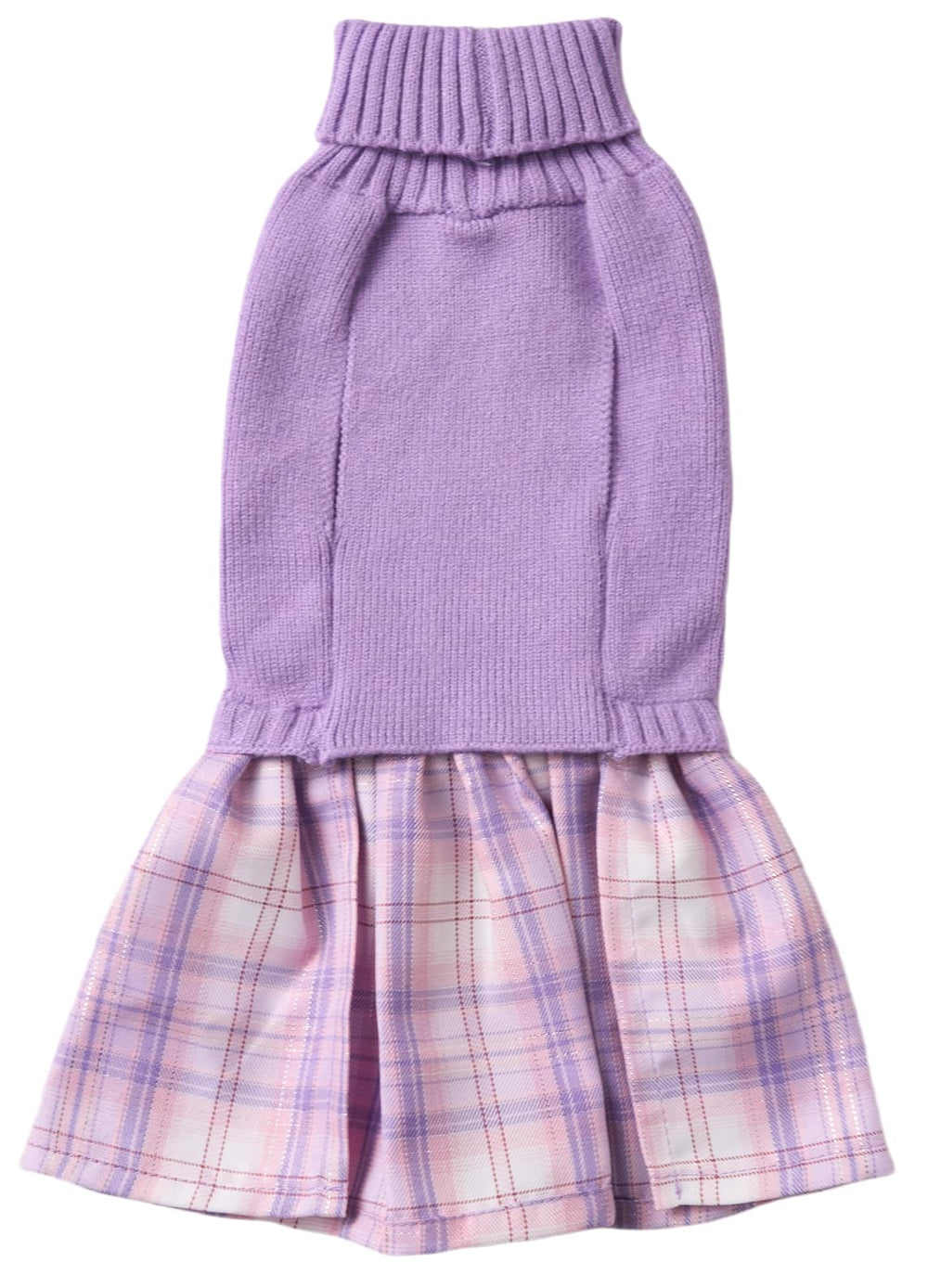 Lanyarco pink plaid skirt detail highlights fashionable charm for special occasions.