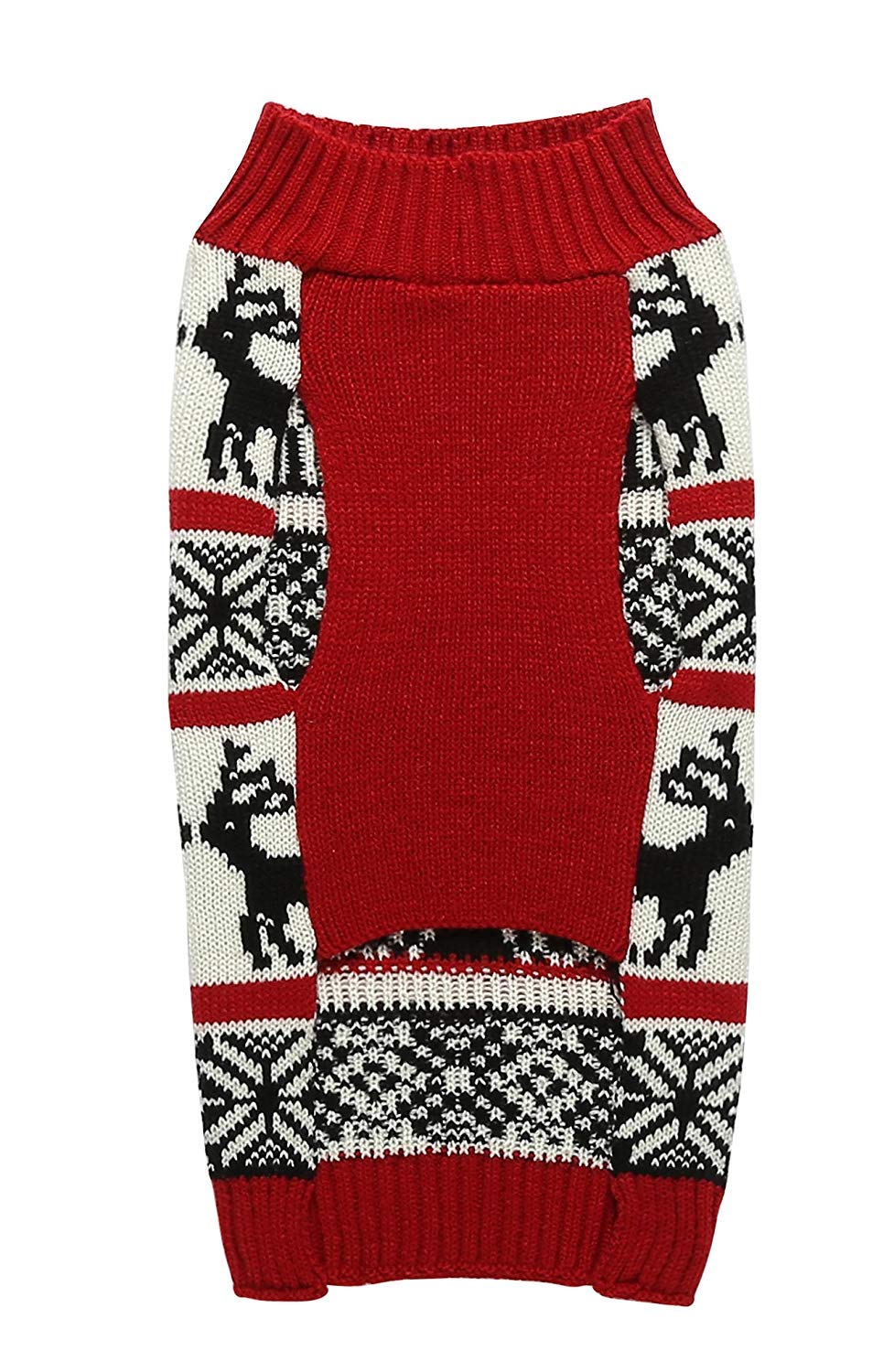 Lanyarco Ugly Dog Christmas Sweater XXL neck 18 inches for easy pullover fit