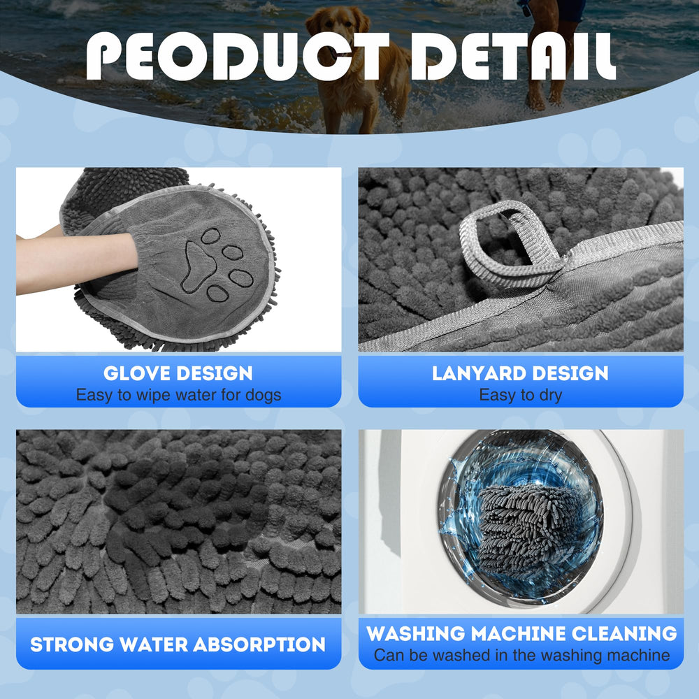LaodifangYPL quick drying towel helps odor free drying after baths and swims