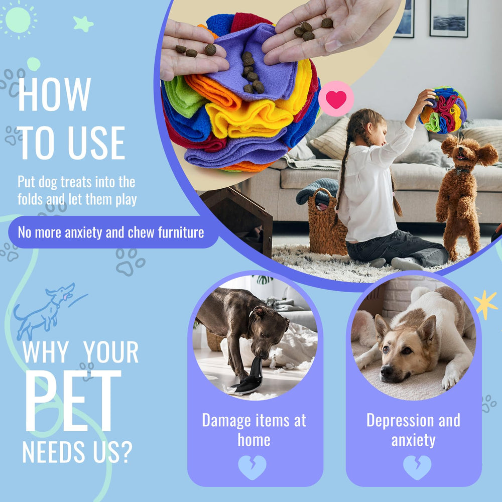 Larimuer bola de alimentación lenta para perros, moderando la ingesta.