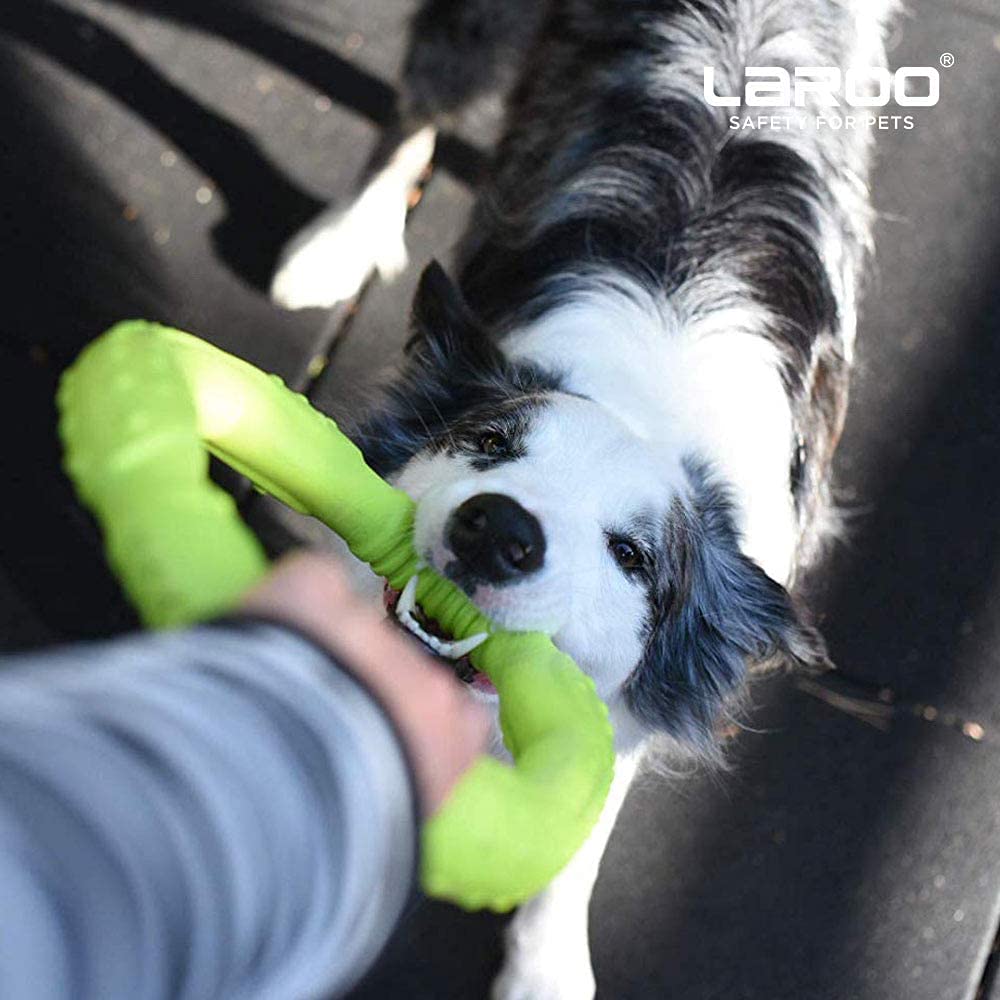 LaRoo Aggressive Chewer EVA material offers mouth-friendly durability.