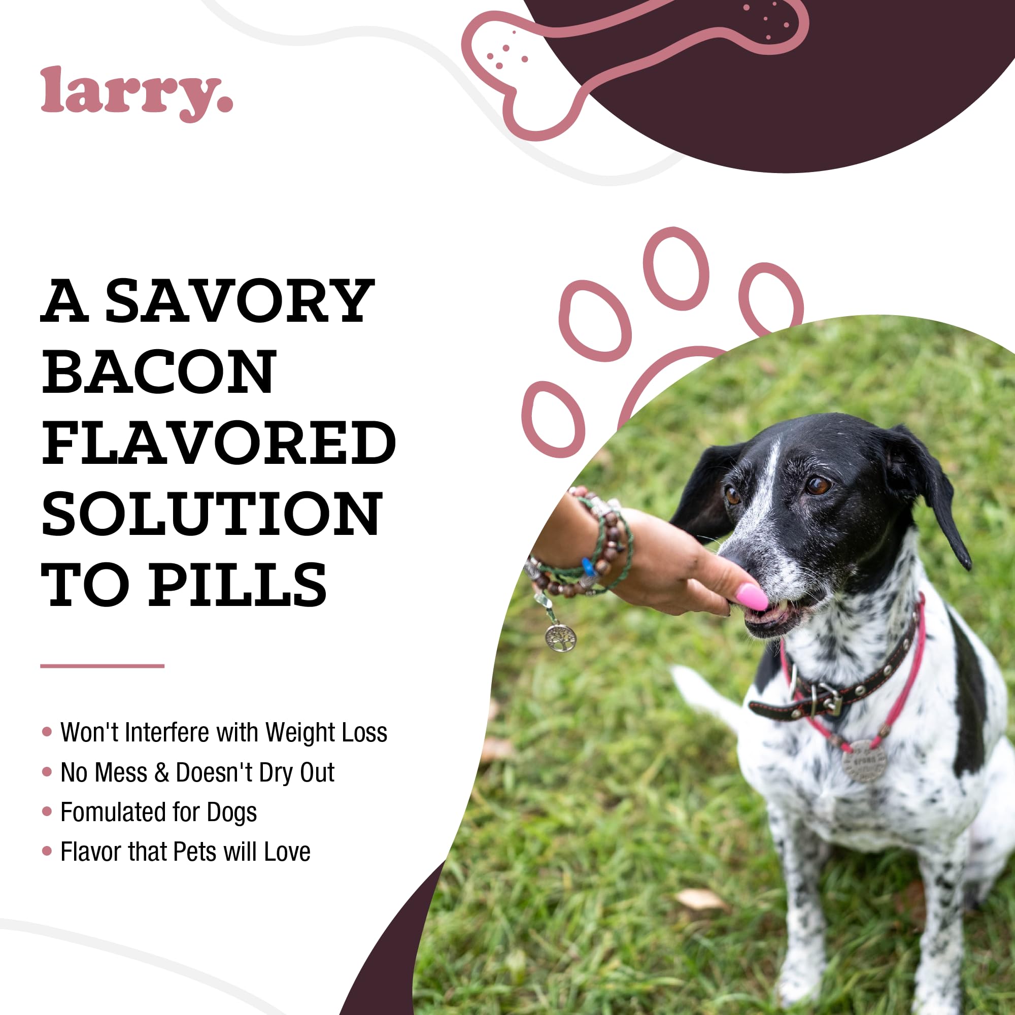 Larry Made-in-USA label closeup reinforces quality and safe manufacturing for long-term pet care.
