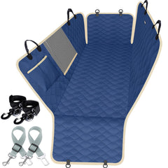 Lassie dog car seat cover back-seat hammock protects seats from dirt and pet hair