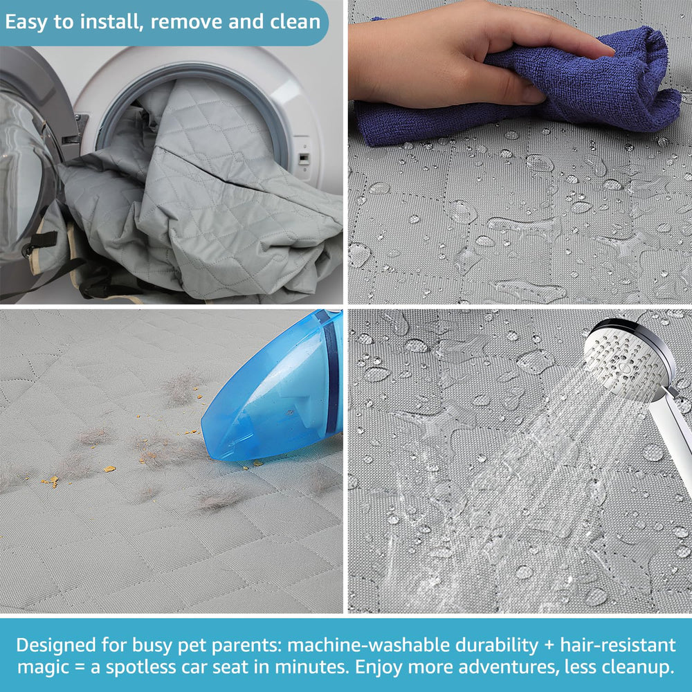 Lassie scratch-proof 600D Oxford fabric resists claws and dirt.