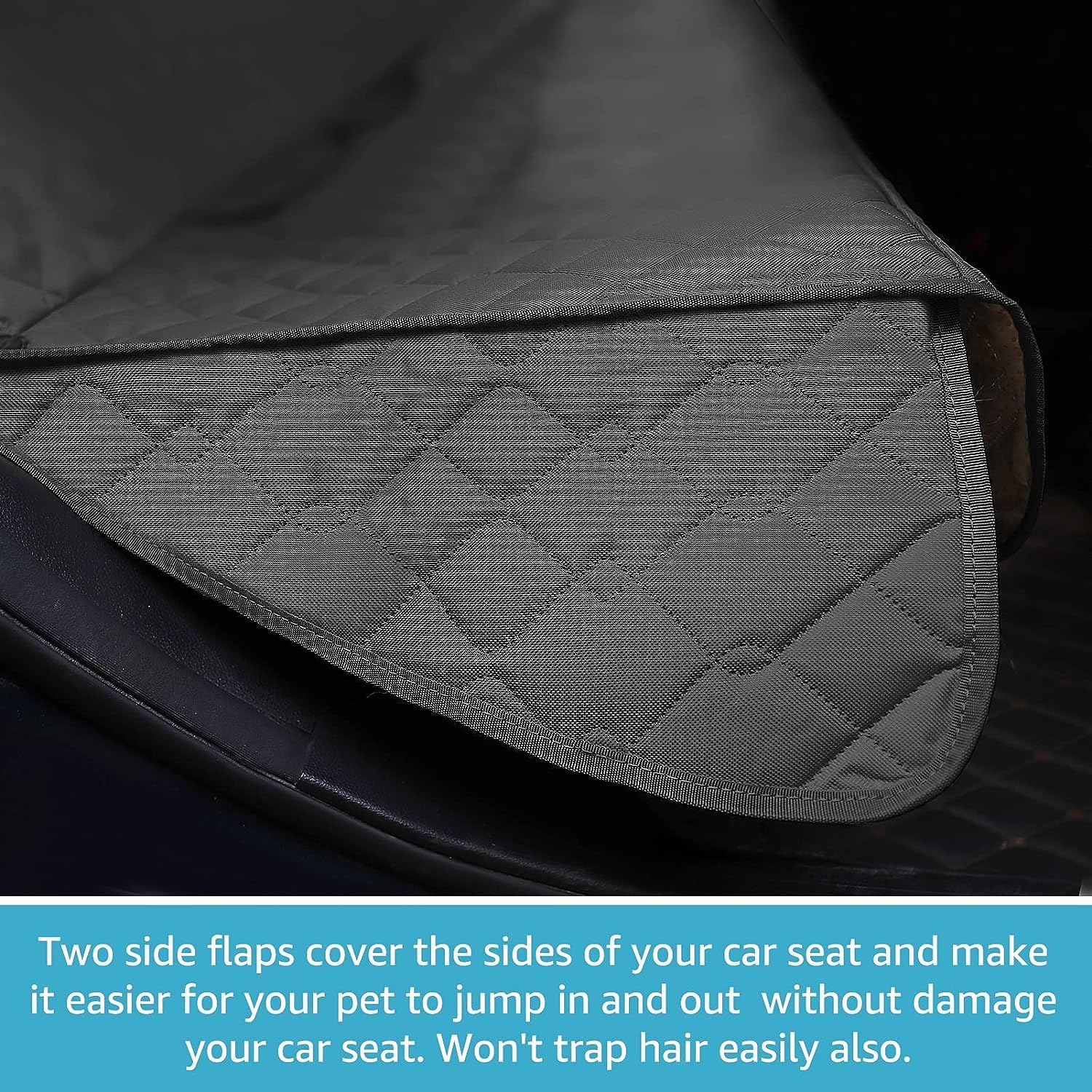 Lassie side-flaps design makes it easier for pets to hop in.