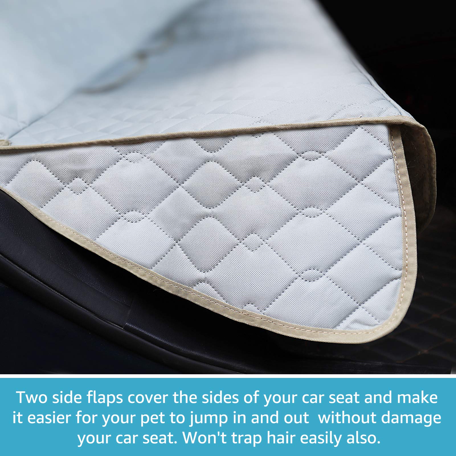 Lassie truck back seat cover machine washable for easy cleanup