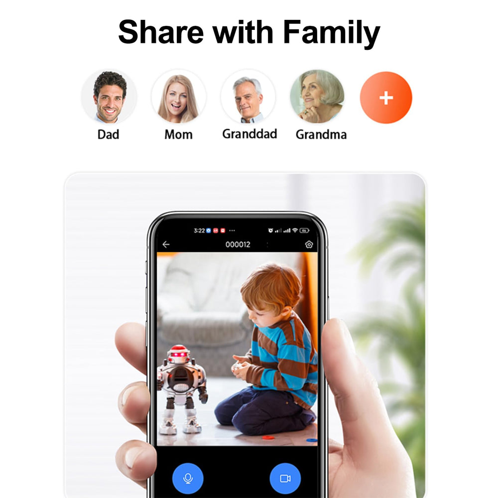 LASTCOW family-friendly security camera for busy households and caregivers.
