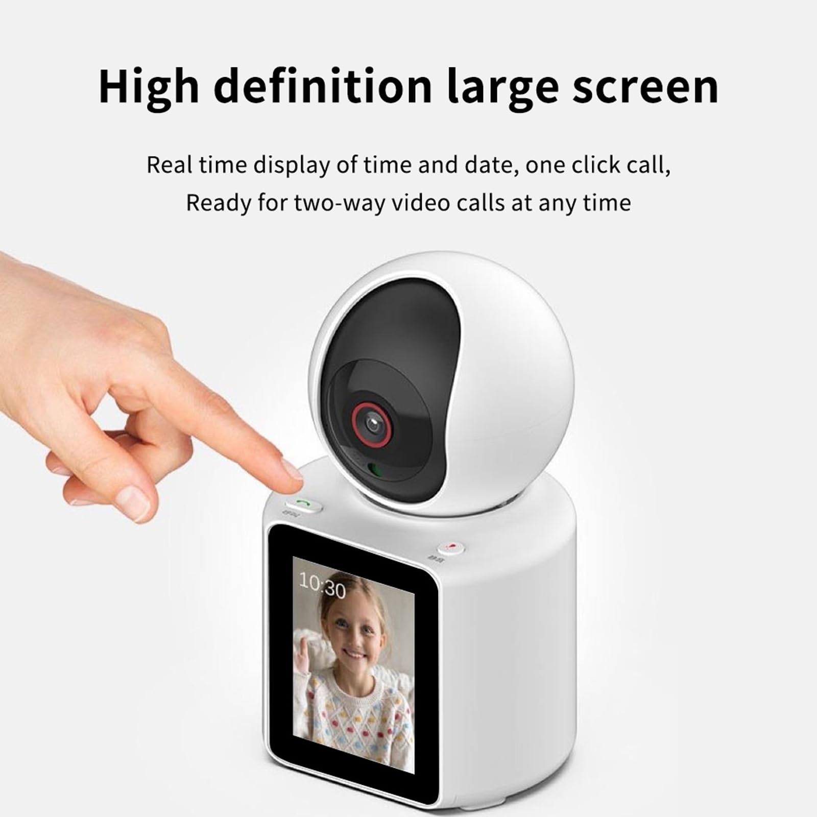 LASTCOW 1080p indoor camera uses 2.4G WiFi for steady streaming.