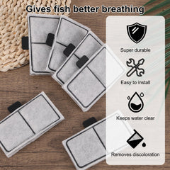 lasuroa Top Fin EF-S and BF5 BETTAFLO compatible cartridge for reliable filtration