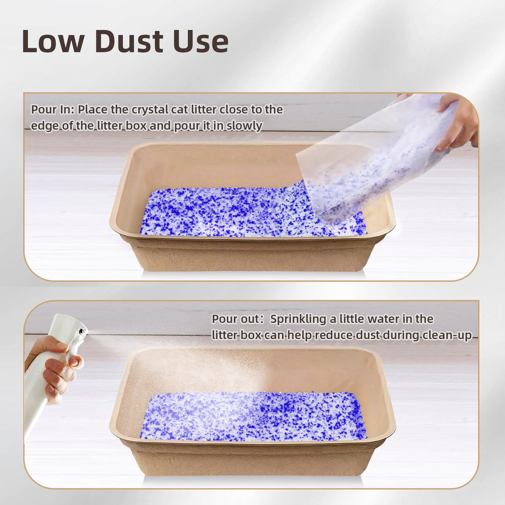 LaSyL non-clumping formula is safe for pets with silica gel materials.