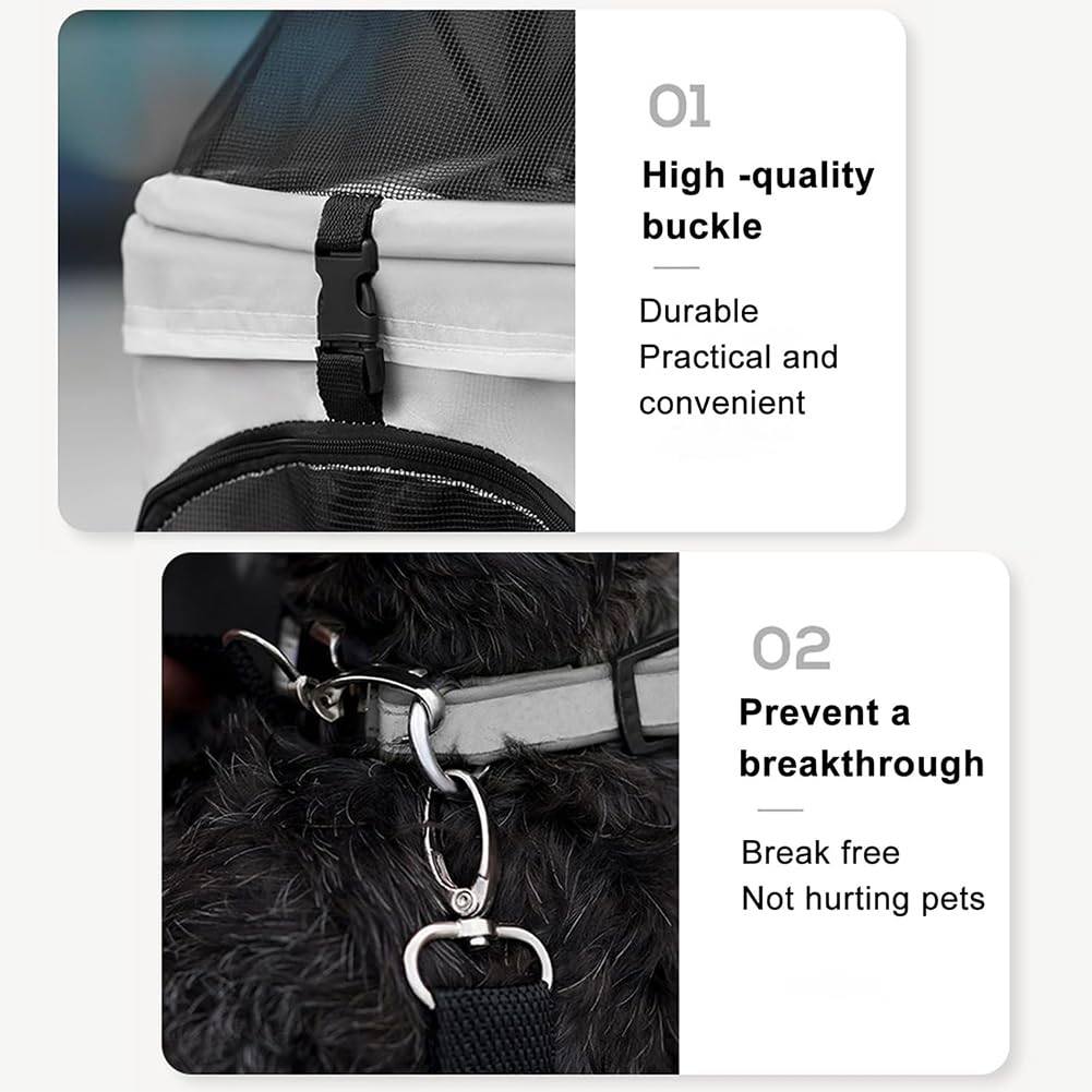 Laushery pet stroller wheels with suspension illustrate smooth ride on rough surfaces.
