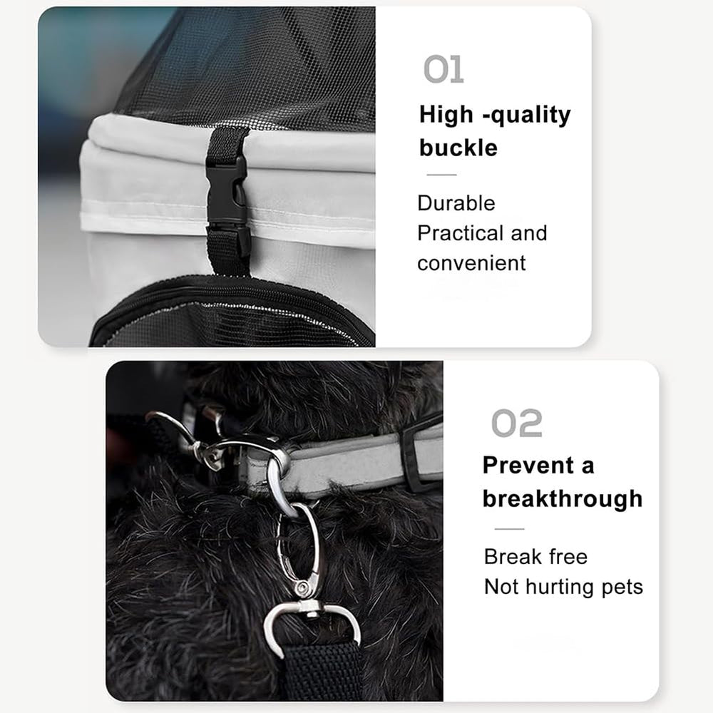 Laushery pet stroller wheels with suspension illustrate smooth ride on rough surfaces.