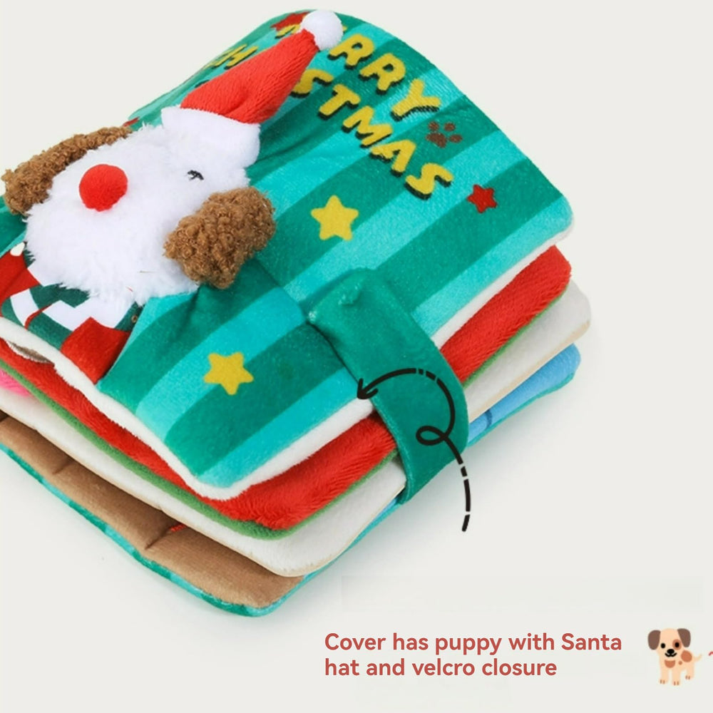 Layheld snuffle sound book Christmas cover invites cozy sniffing and play