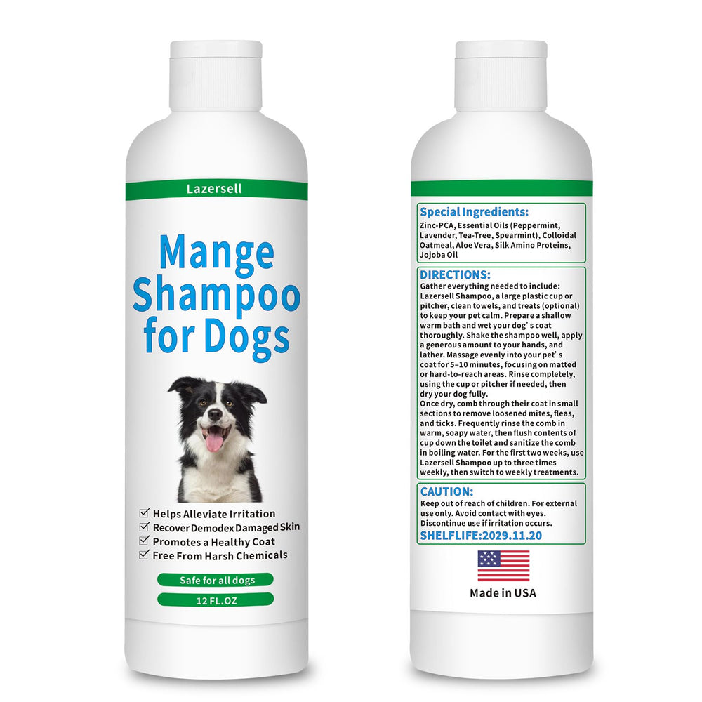 Lazersell Vet-tested shampoo trusted by pet owners.