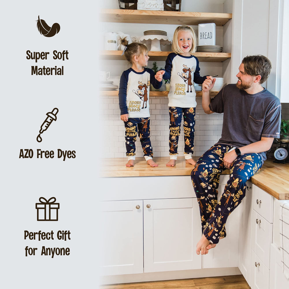 Lazy One flannel pajama pants family set option for coordinated holiday lounging