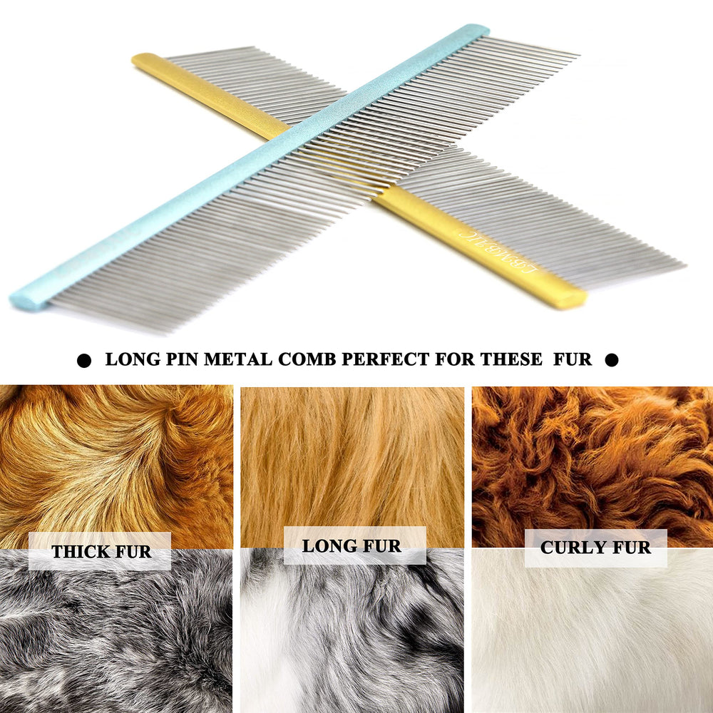 LBMBAIC lightweight design eases grooming sessions for long-haired breeds