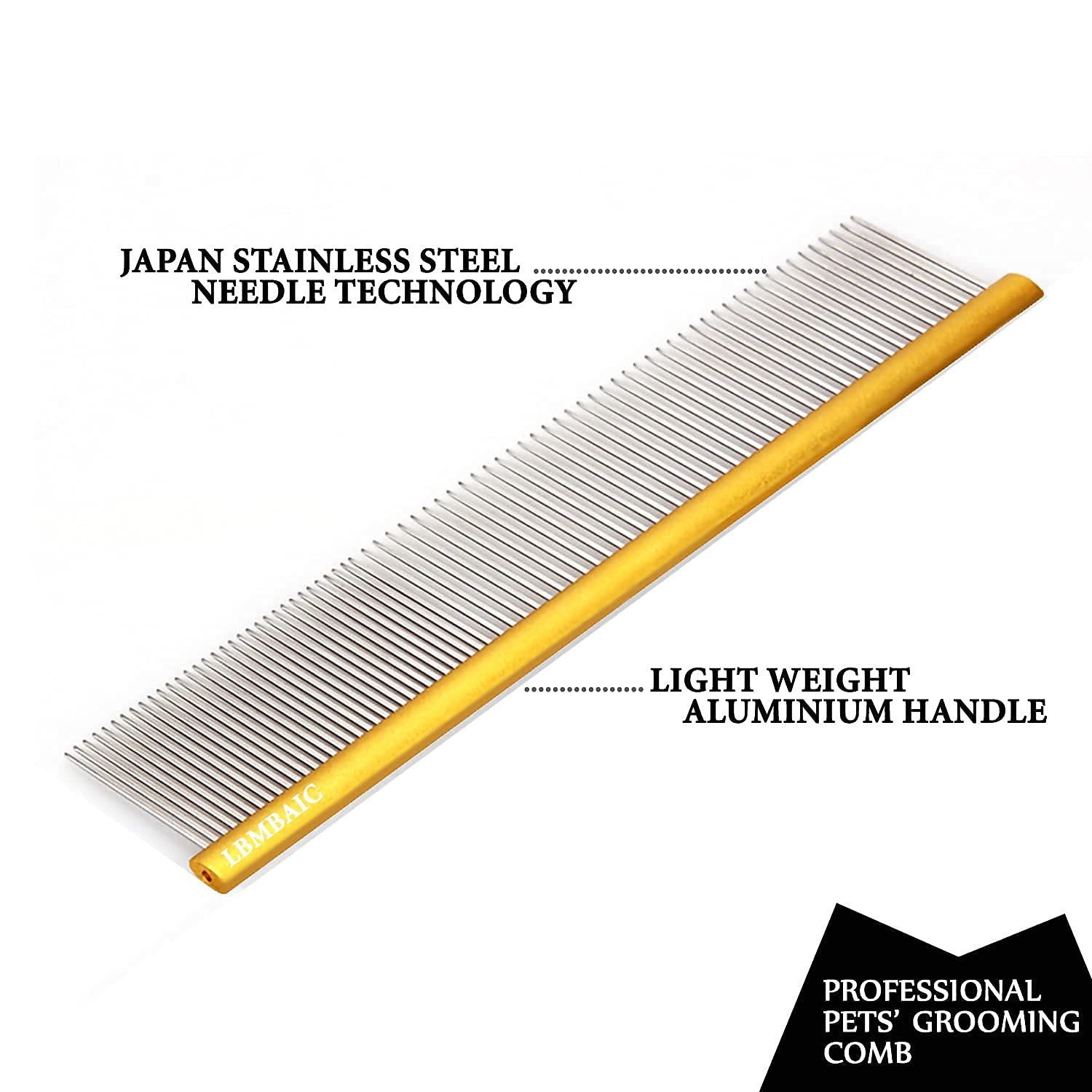 LBMBAIC 7.5-inch comb designed for large areas and detailing.